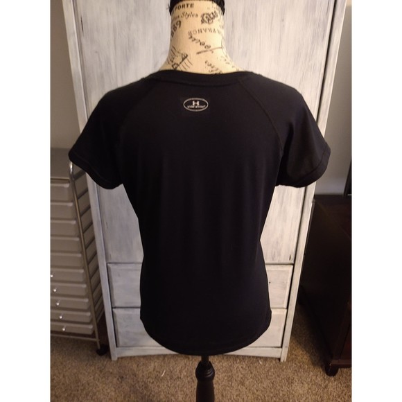 Under armour black size small v-neck top - Picture 4 of 8